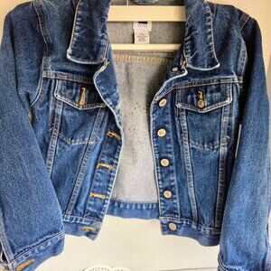 Gap Demin Girls M 7-8 Jacket Bedazzled Batman
